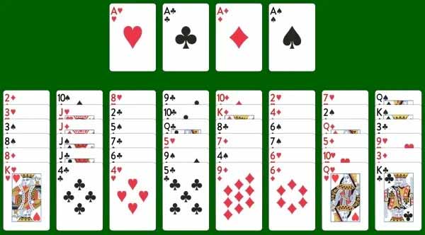 simple easy solitaire